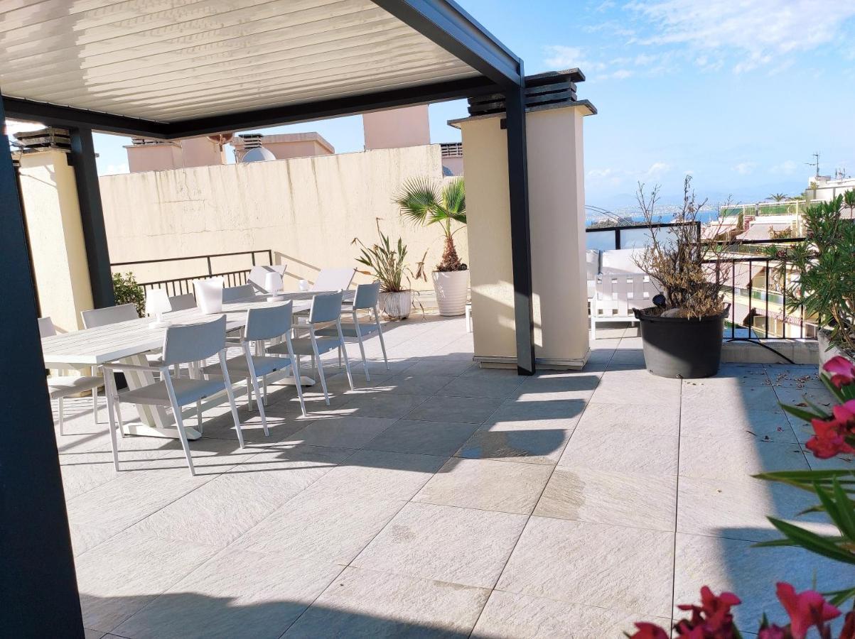 Magnificent 3 bedrooms Rooftop condo Antibes Buitenkant foto